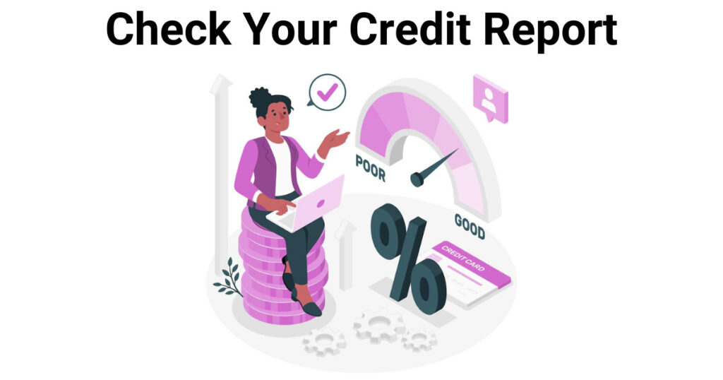 how to check credit report
